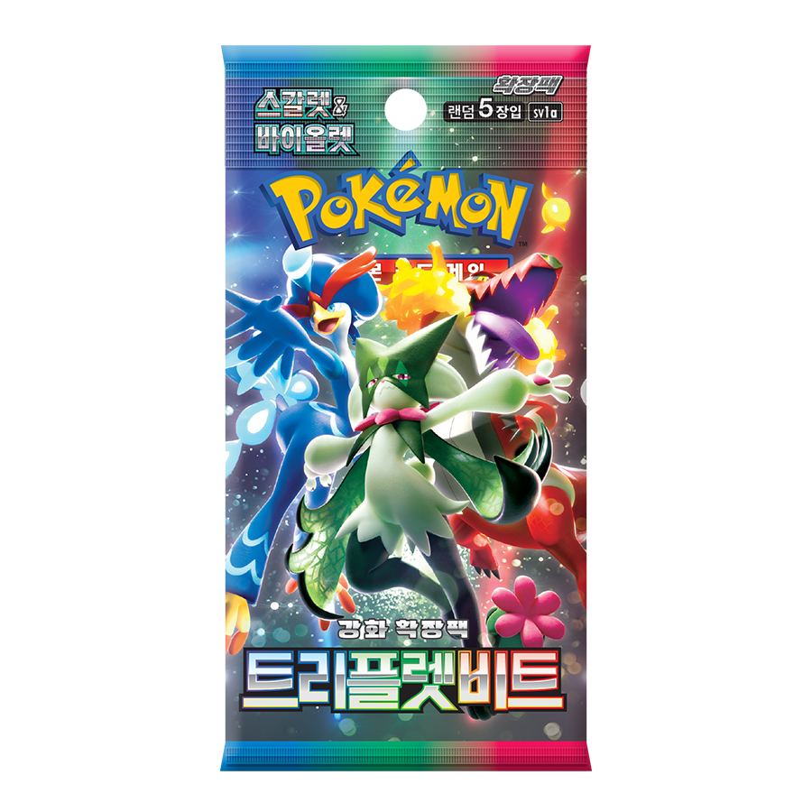 sv1a Triplet Beat Booster Box Factory Sealed Korean