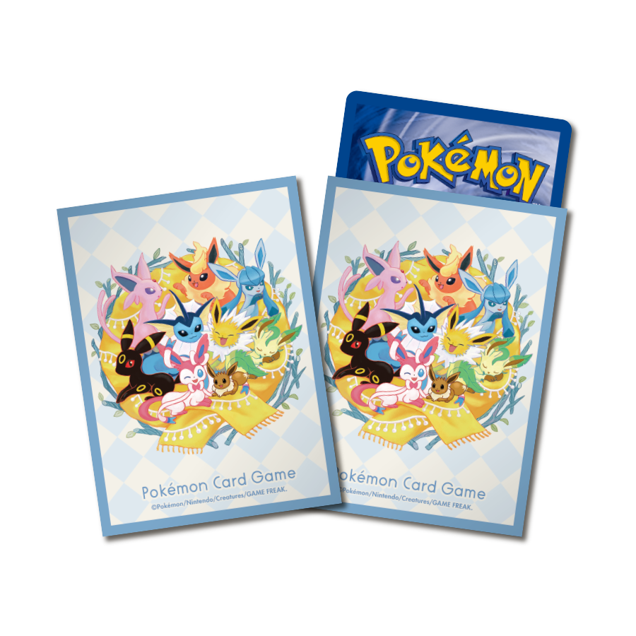 Eevees official Pokemon Card game Sleeves Game Deck Shield