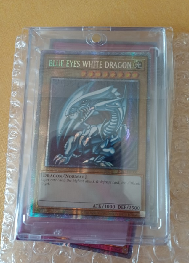 Yu-Gi-Oh Blue-Eyes White Dragon AC02-KR000 Prismatic Secret Rare Korean