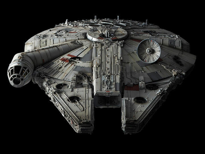 PG Millennium Falcon plastic model kit BANDAI Star Wars LED Kit included