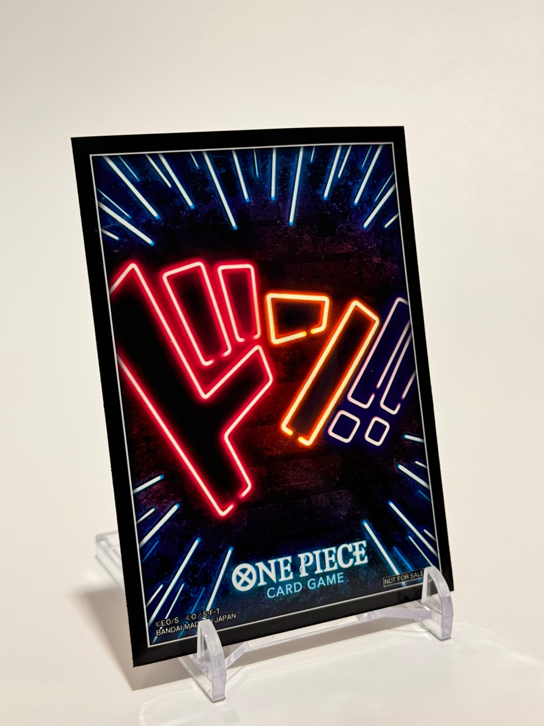 2024 Promo B Don !! Card Neon ONE PIECE Card Game Korean Exclusive