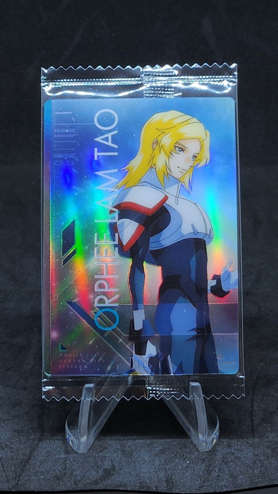 Mobile Suit Gundam Seed Freedom Orphee Lam Tao No.1-014 R 2024 Wafer Bandai Seal