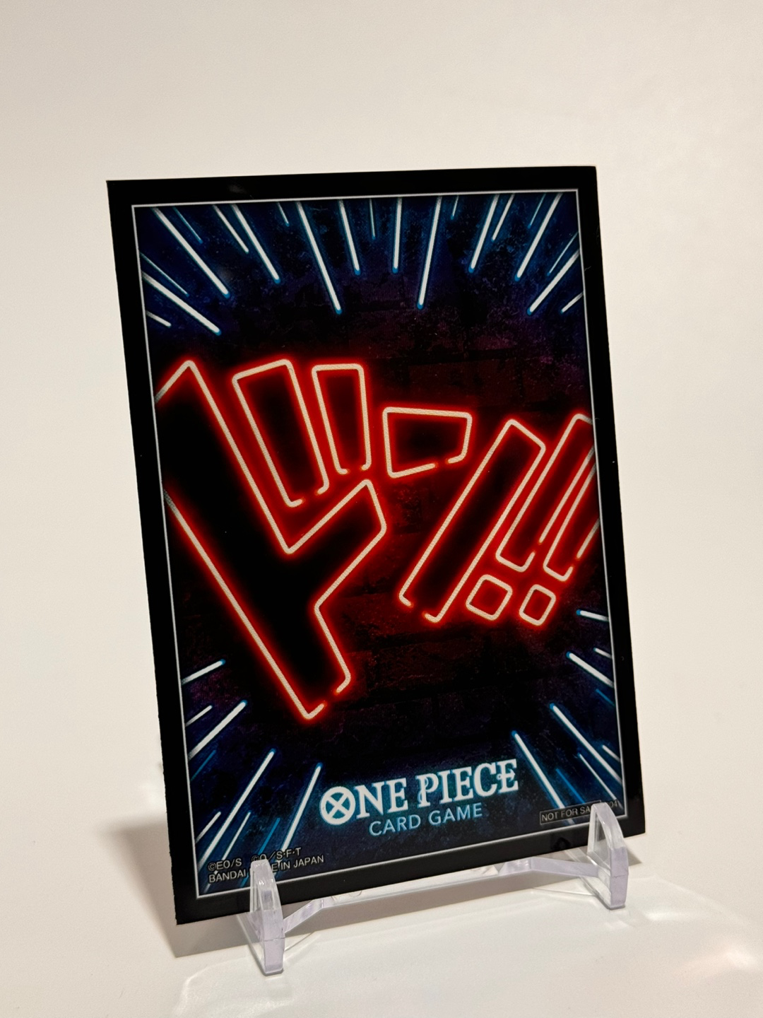 2024 Promo A Don !! Card Neon ONE PIECE Card Game Korean Exclusive