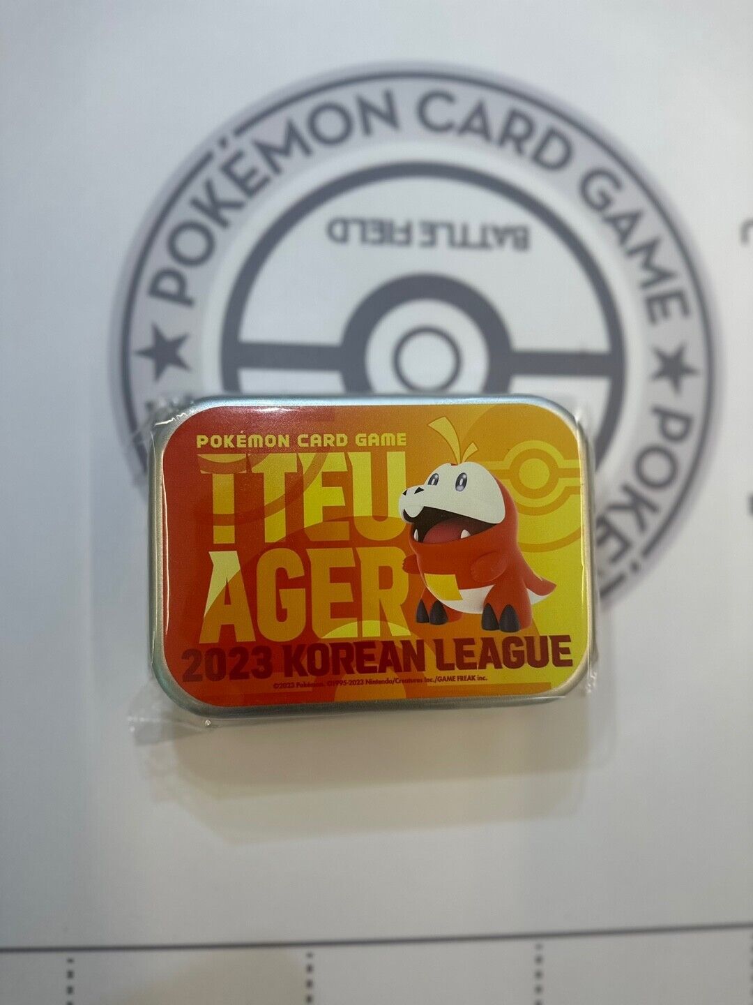 2023 Korean League Exclusive Fuecoco Dice Damage Counter Case