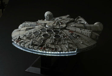 PG Millennium Falcon plastic model kit BANDAI Star Wars LED Kit included