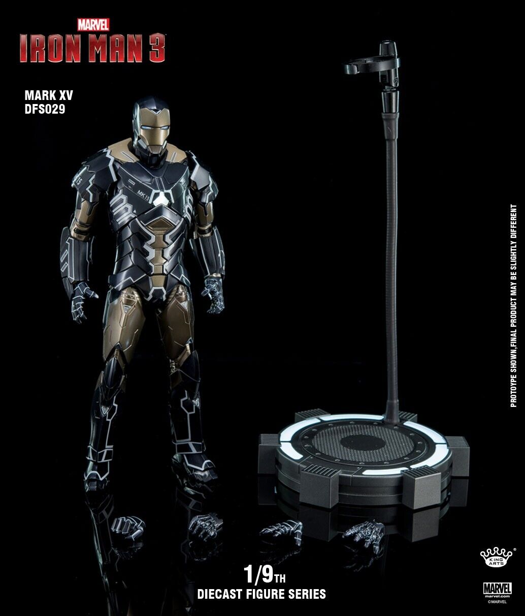 KING ARTS DFS056 Iron Man 3 1:9 Sneaky Mark 15 diecast in stock fast shipping