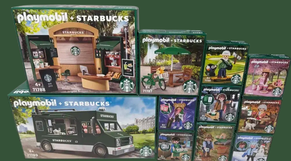 Starbucks Korea Exclusive 2024 Playmobil figures special edition Full set