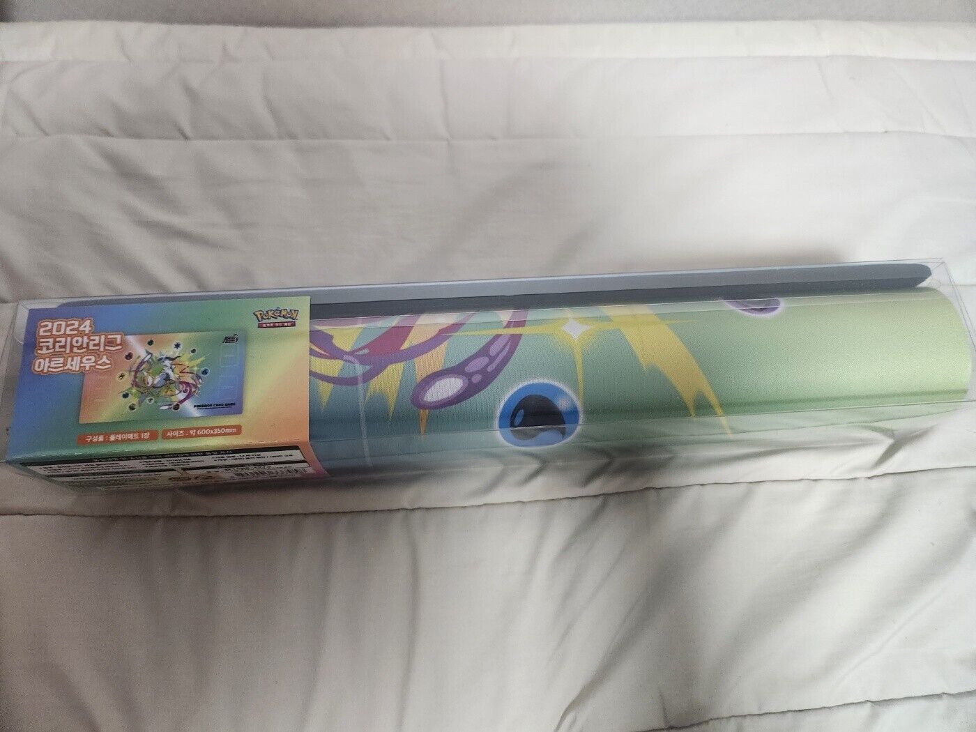 Pokemon Card Korea Exclusive Korean League 2024 Arceus Pokemon Playmat NEW