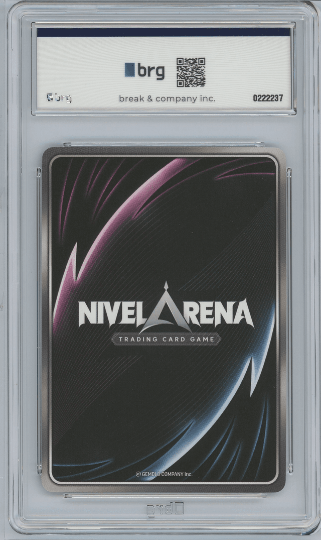 Grave BT02-022 SPR Signature card NIKKE The Kingdom 2025 GEM MT GRADE 10