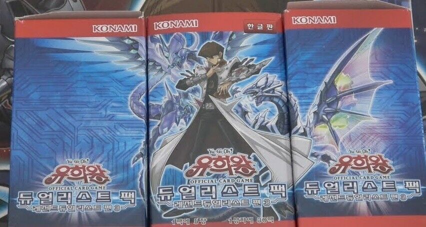 Duelist Pack: Legend Duelist 3 Booster Box YuGiOh OCG Korean
