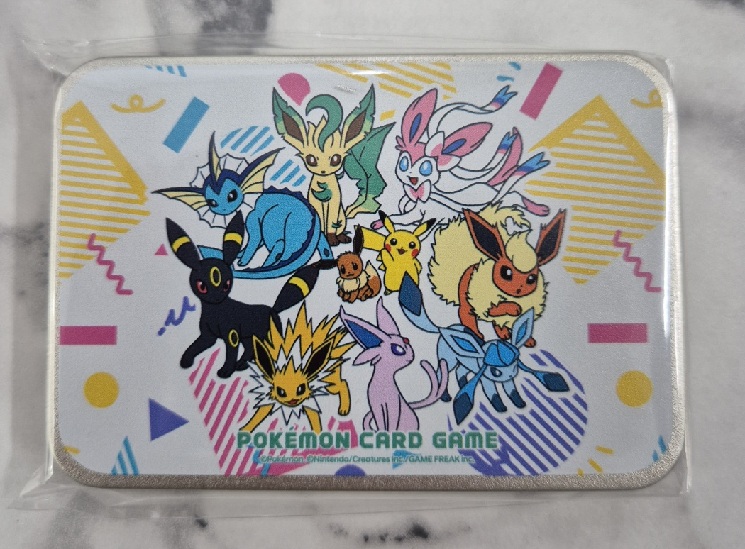 PIKACHU & EEVEE FRIENDS PTCG Playmat deck case 2025 Korea Exclusive full set