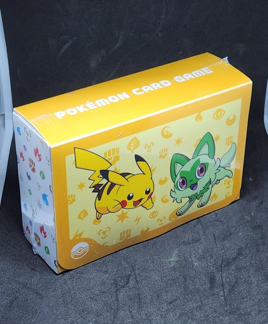 Pikachu Sprigato Pokemon Card Game Double Deck Box Pokemon battle arcademia