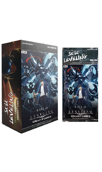 Solo Leveling Collect Cards 3 Booster Box Korean Edition