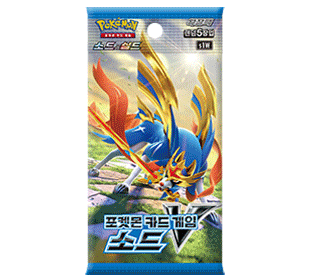 s1W Sword V 1 case 30 booster boxes factory sealed Korean