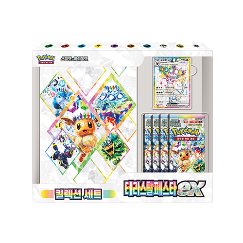 Espeon ex pokemon Card Collection Set Terastal Ex exclusive