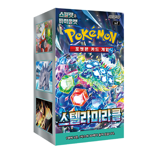 sv7 Stella Mircale Booster Box Pokemon Card Game Korean