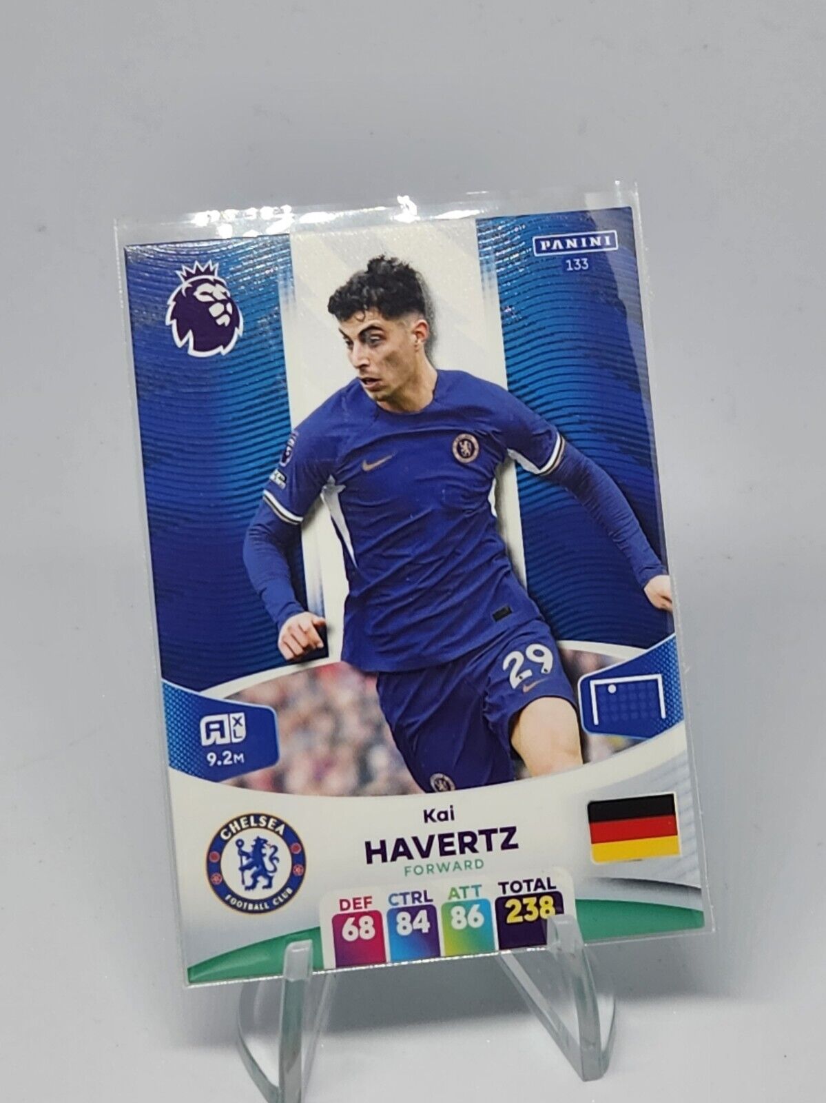 Kai Havertz Purple Basic #133 2023-24 Topps Chelsea