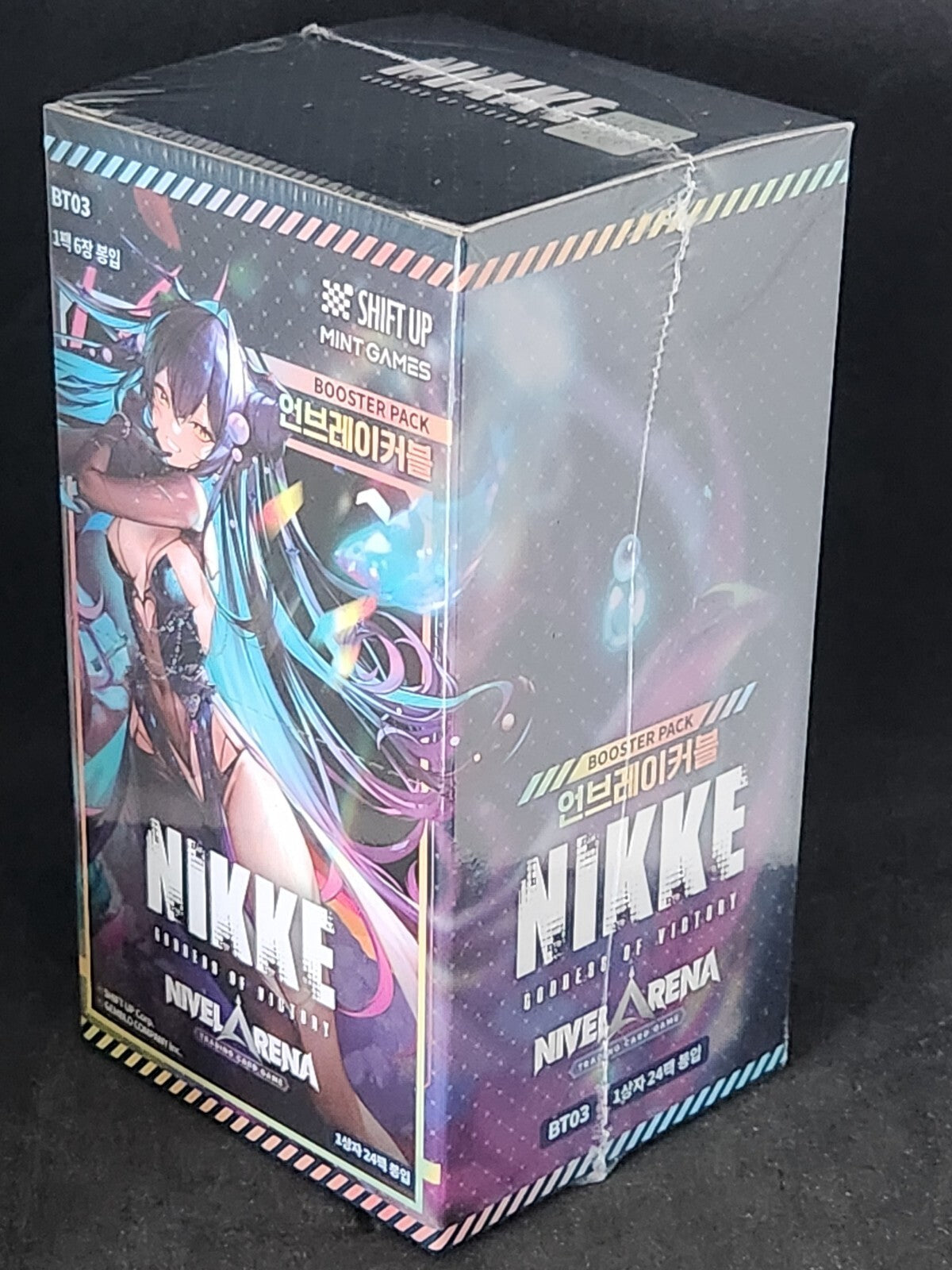 BT03 Unbreakable NIKKE Nivel Arena 1 Case 24 Booster Boxes Korean Ver Seaeld