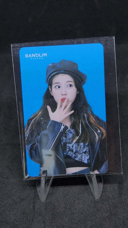 IU Photo Card Case Kpop Korea Exclusive Banolim Pizza collaboration