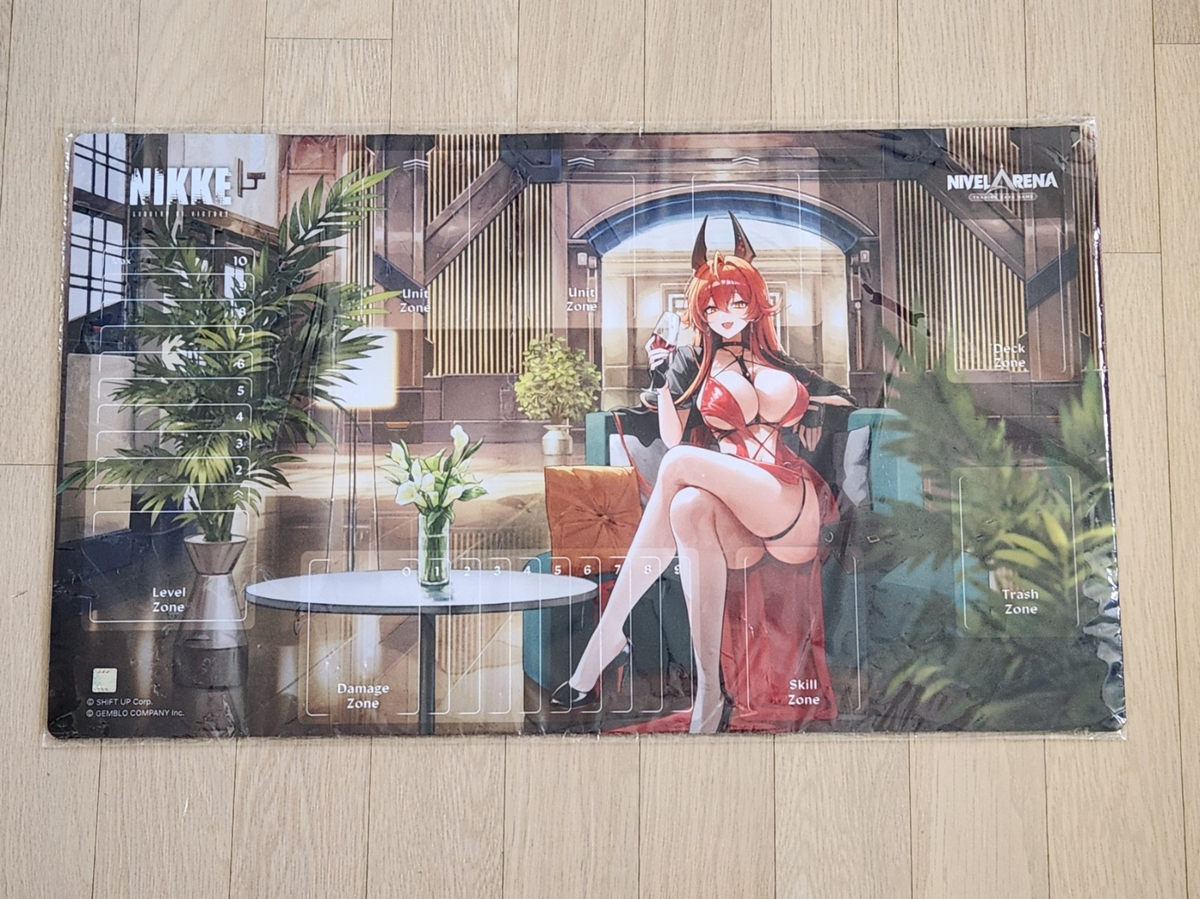 Redhood Nonsense Red Nikke Playmat Korea exclusive Authentic