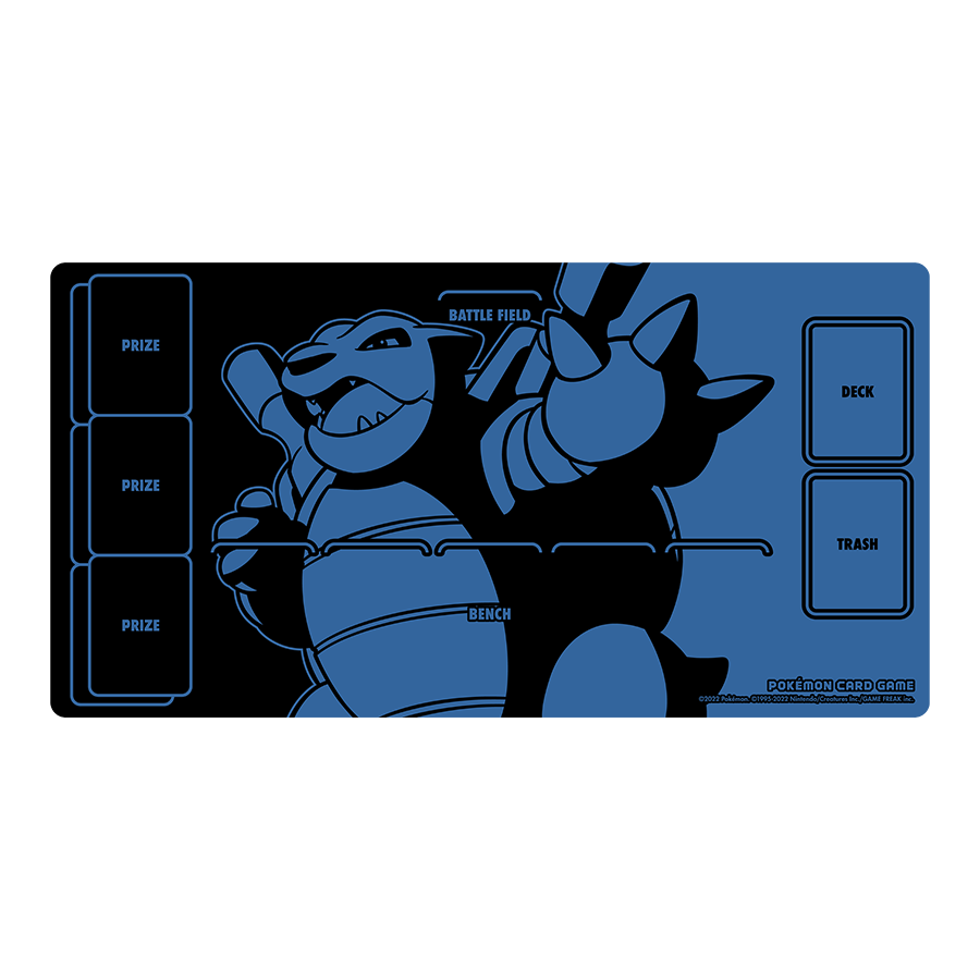 Pokemon TCG Rubber Playmat Blastoise Charizard Venusaur 8*30 cm fast ship
