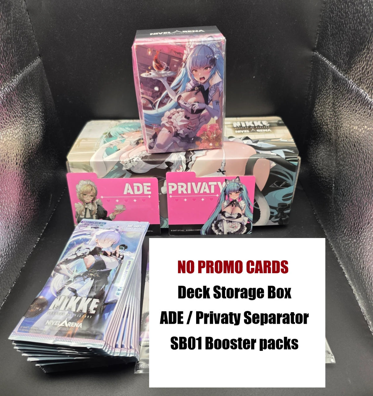 NIKKE Goddess of Victory AGF 2025 Maid Privaty SB01 Box Sealed KR No Promo Pack