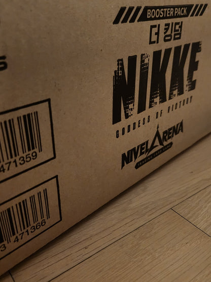 BT02 The Kingdom NIKKE Nivel Arena 1 Case 24 Booster Boxes Korean Ver Seaeld