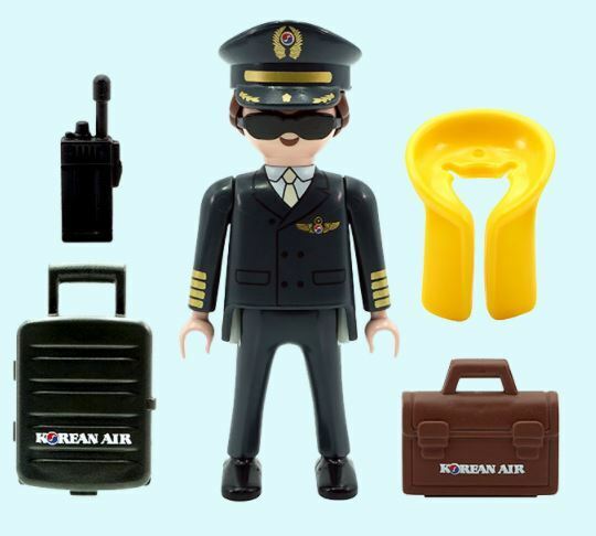 [Playmobil]Playmobil Korean Air Exclusive edition Pilot 4-99 71017