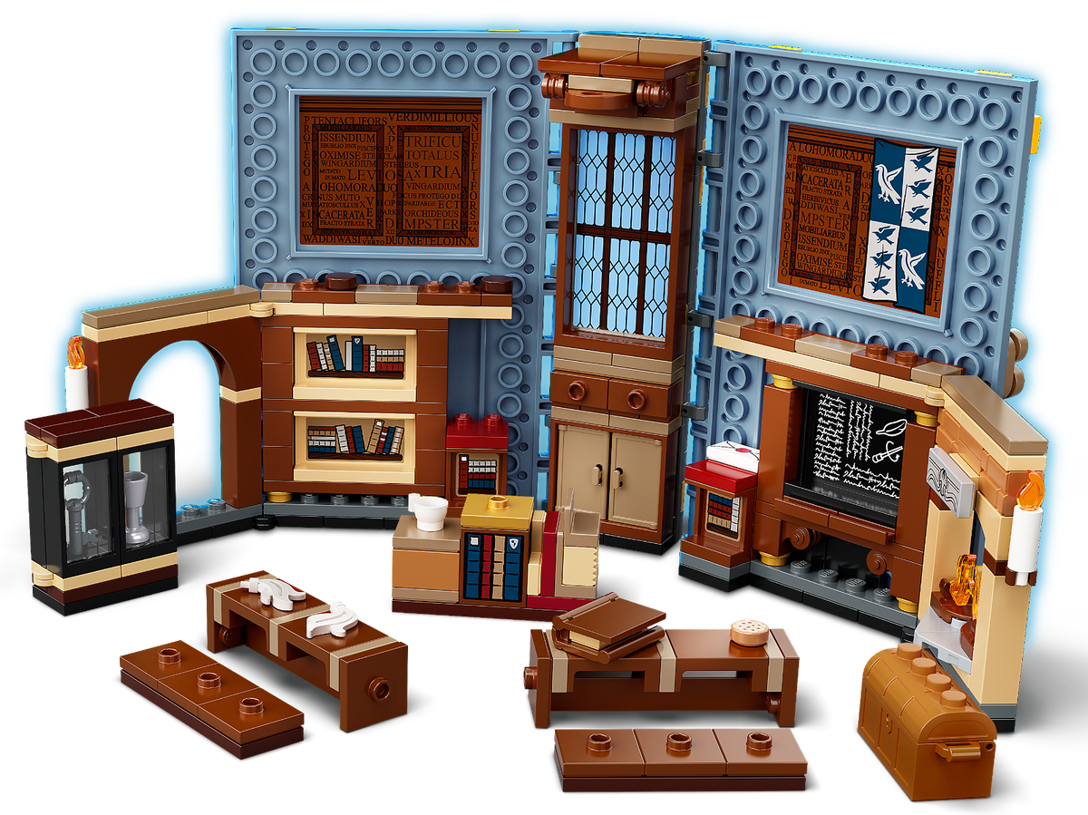 LEGO Hogwarts Moment Charms Class Harry Porter Cho Chang Professor flitwick f/s