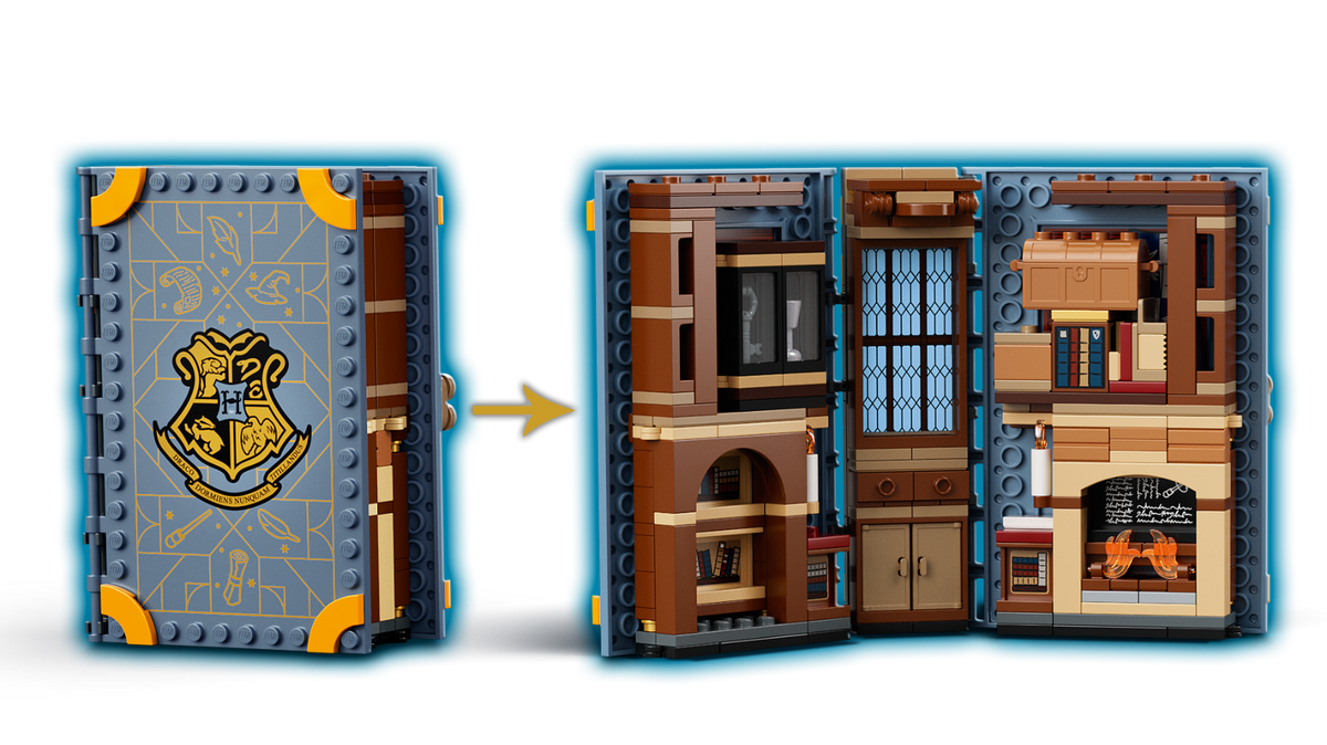LEGO Hogwarts Moment Charms Class Harry Porter Cho Chang Professor flitwick f/s