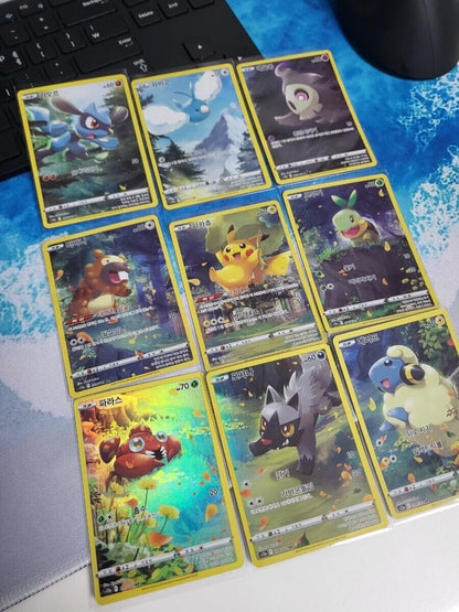 VSTAR Universe Holo Rare  Alt art NM Pokemon card Pikachu 205/172 AR 9 set Korea