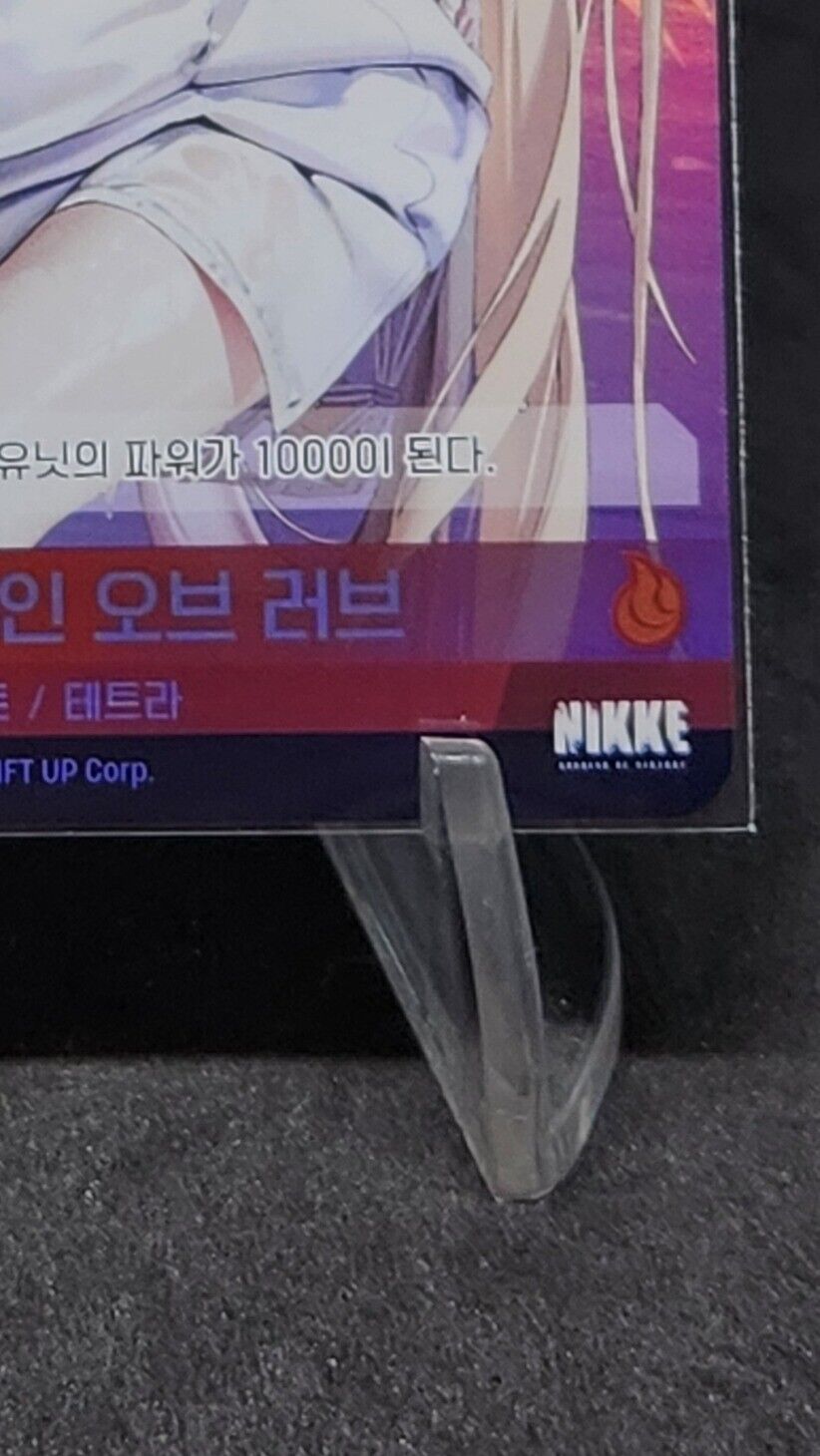 Viper Shine of love BT01-017 R Nivel Area Nikke BT01 Encounter Korean Version