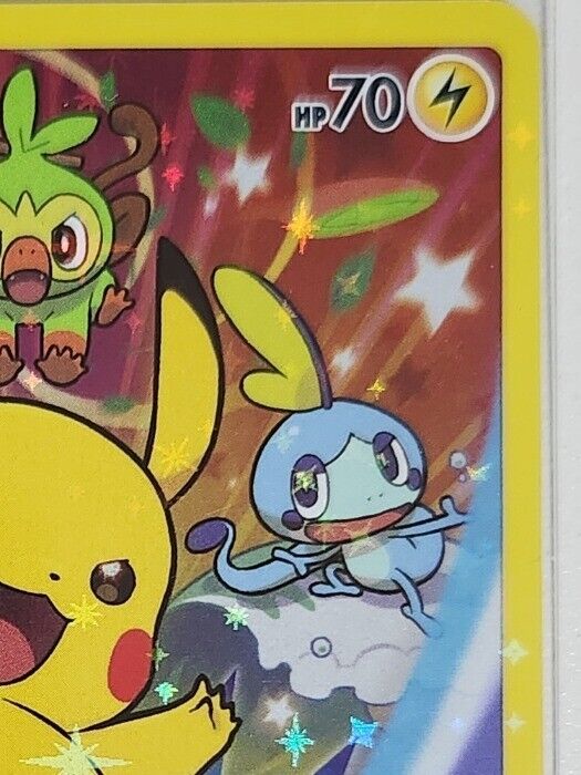 Pickachu Promo Card Pokemon card game Sword &Shield 203/S-P version 2022 Korean