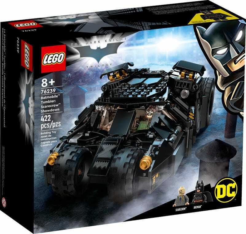 LEGO THE DARK KNIGHT TRILOGY DC Batman Batmobil Tumbler Scarecrow Showdown 76239