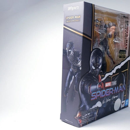 BANDAI S.H.Figuarts SPIDER-MAN : NO WAY HOME SPIDERMAN Black & Gold Suit onhand