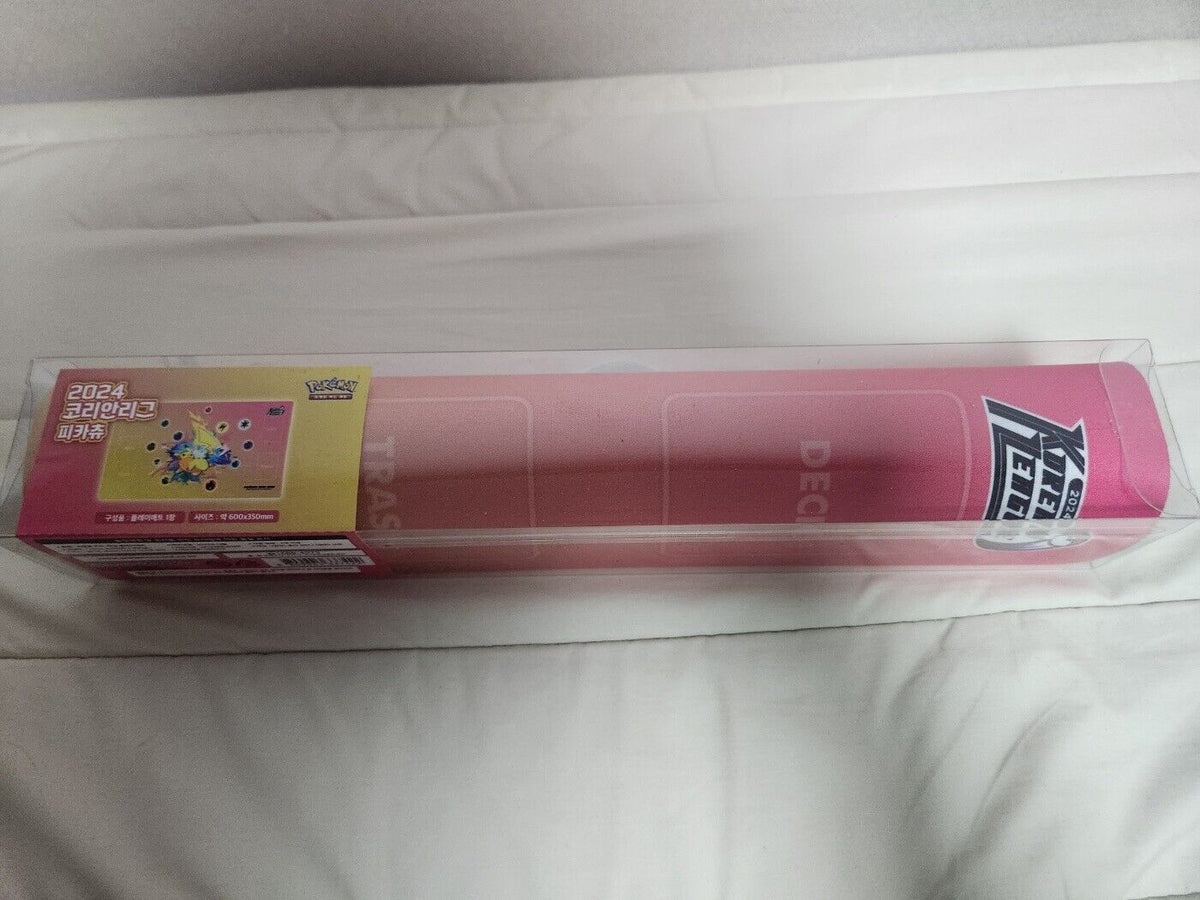 Pikachu Playmat Korean League 2024 Pokemon Card Korea Exclusive  Sealed