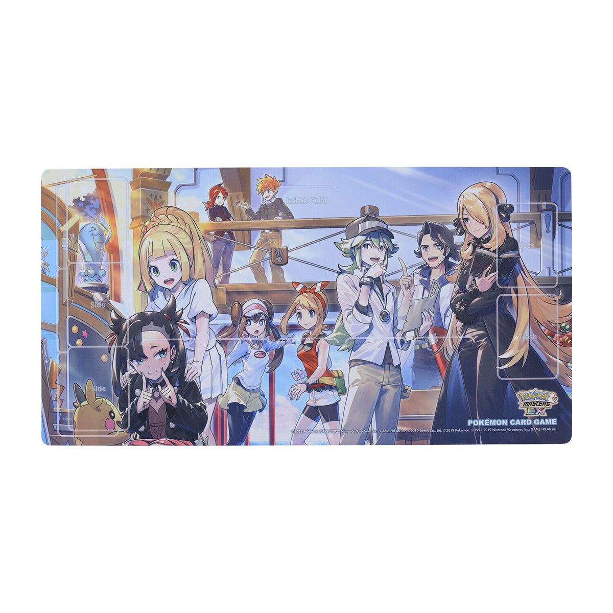 Pokemon Trainers Salon Playmat Deck Case Stickers collection file sleeves new