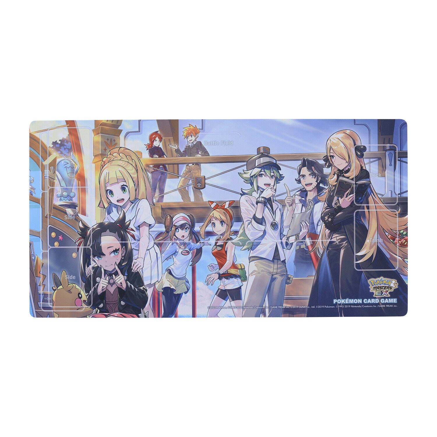 Pokemon Trainers Salon Playmat Deck Case Stickers collection file sleeves new