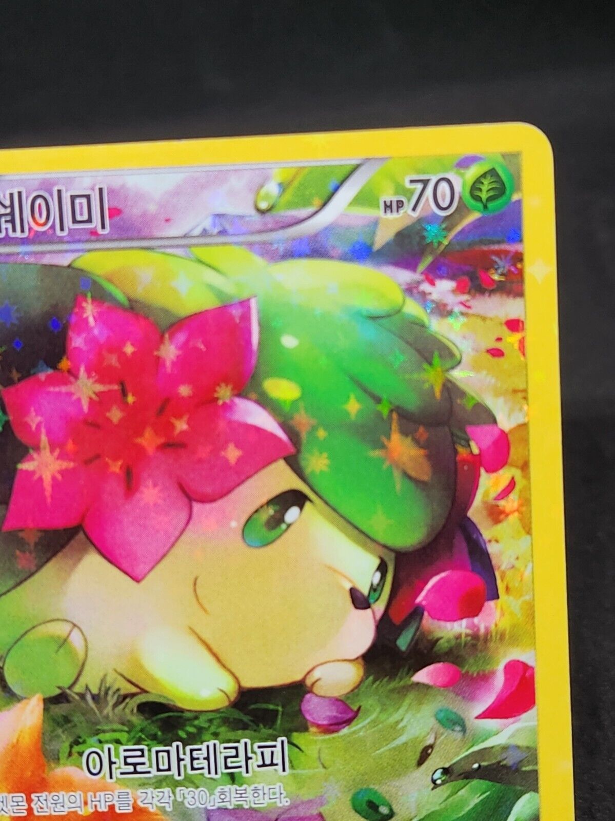 Shaymin 004/036 CP5 Full Art 1st Edition Holo Card Pokemon TCG Korean