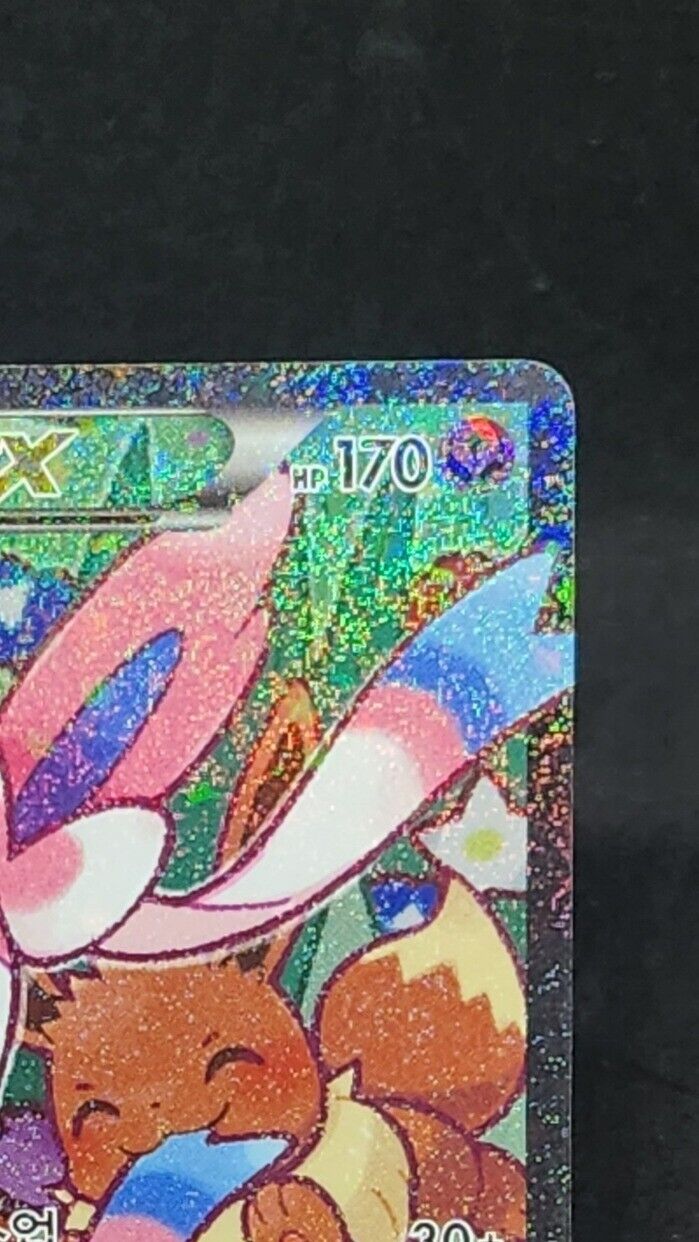 Sylveon EX 026/032 RR Holo Card Pokemon Korean CP3 Pokekyun Collection MP/EX
