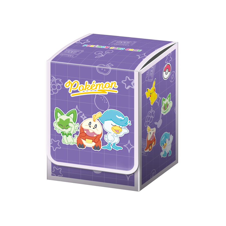 Pokemon COLORFUL Deck case NEW Pokemon Card game  official Scarlet & Violet