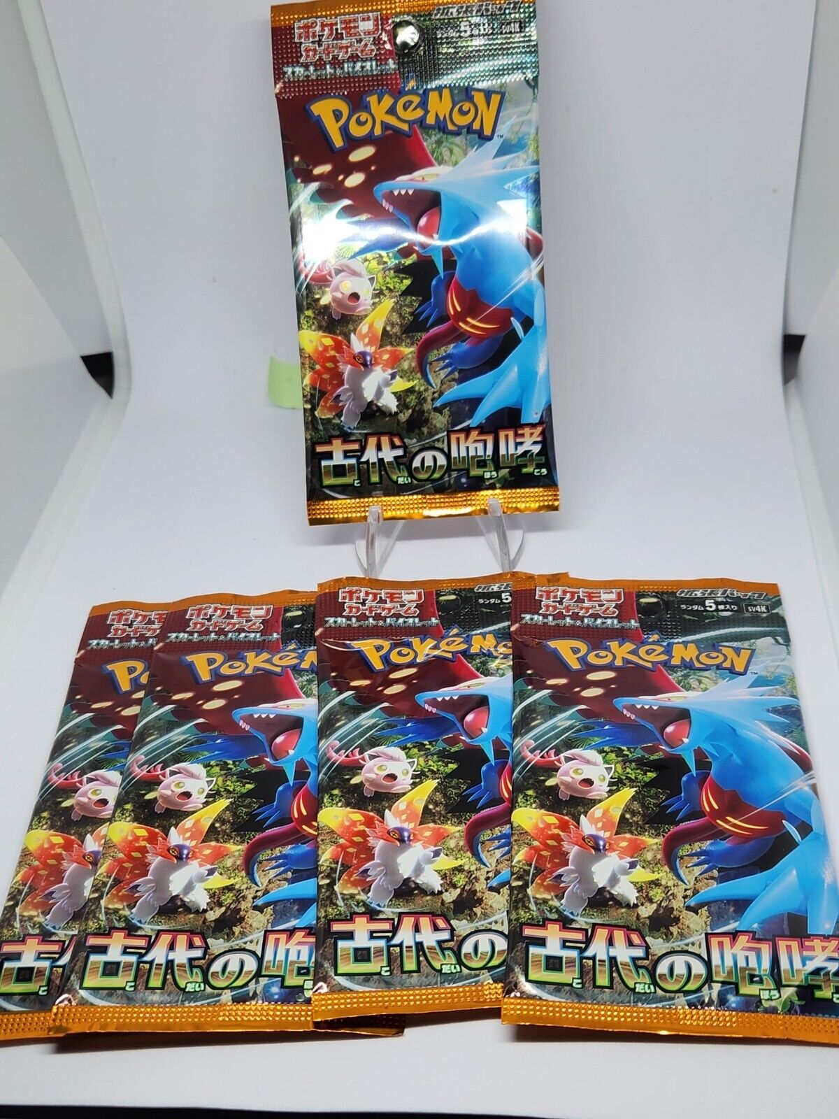 Future Flash SV4M Japanese Pokemon Card Scarlet and Violet SEALED Pack  5 packs