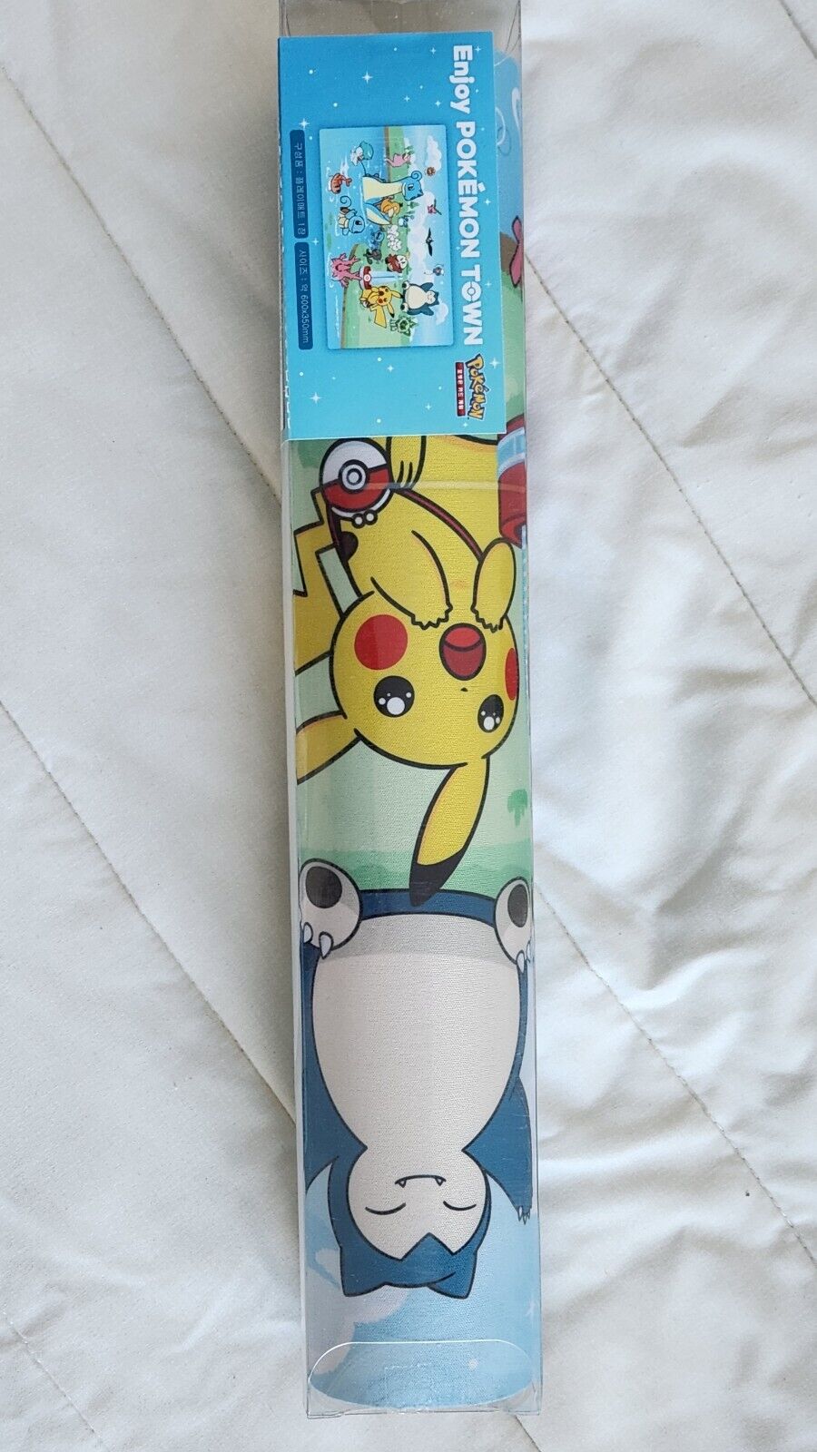 Enjoy POKEMON TOWN 2024 Laplas Pokemon card game playmat Korea exclusive
