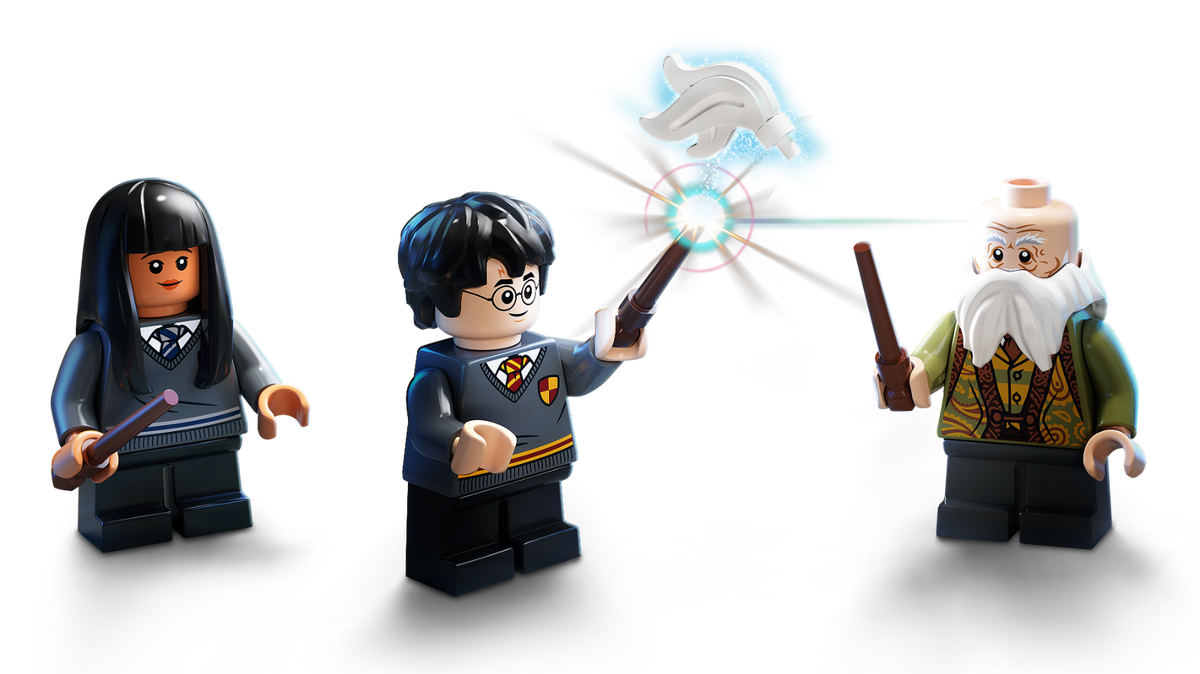 LEGO Hogwarts Moment Charms Class Harry Porter Cho Chang Professor flitwick f/s