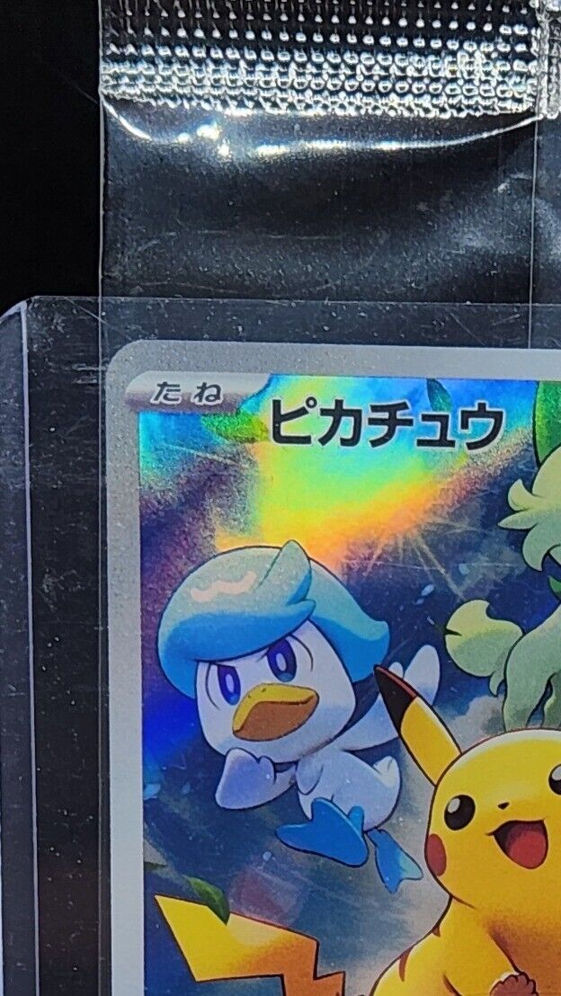 Pikachu 001/SV-P Sealed Scarlet & Violet PROMO Sealed Pokemon Card Japanese