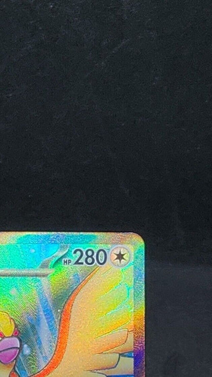 Pidgeot ex SR 128/108 Ruler of the Black Flame SV3 Korean Pokemon Card