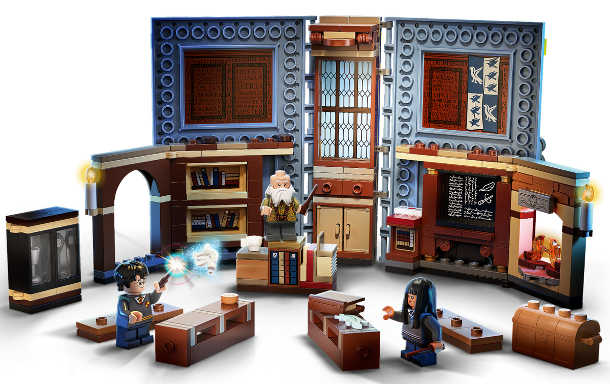 LEGO Hogwarts Moment Charms Class Harry Porter Cho Chang Professor flitwick f/s
