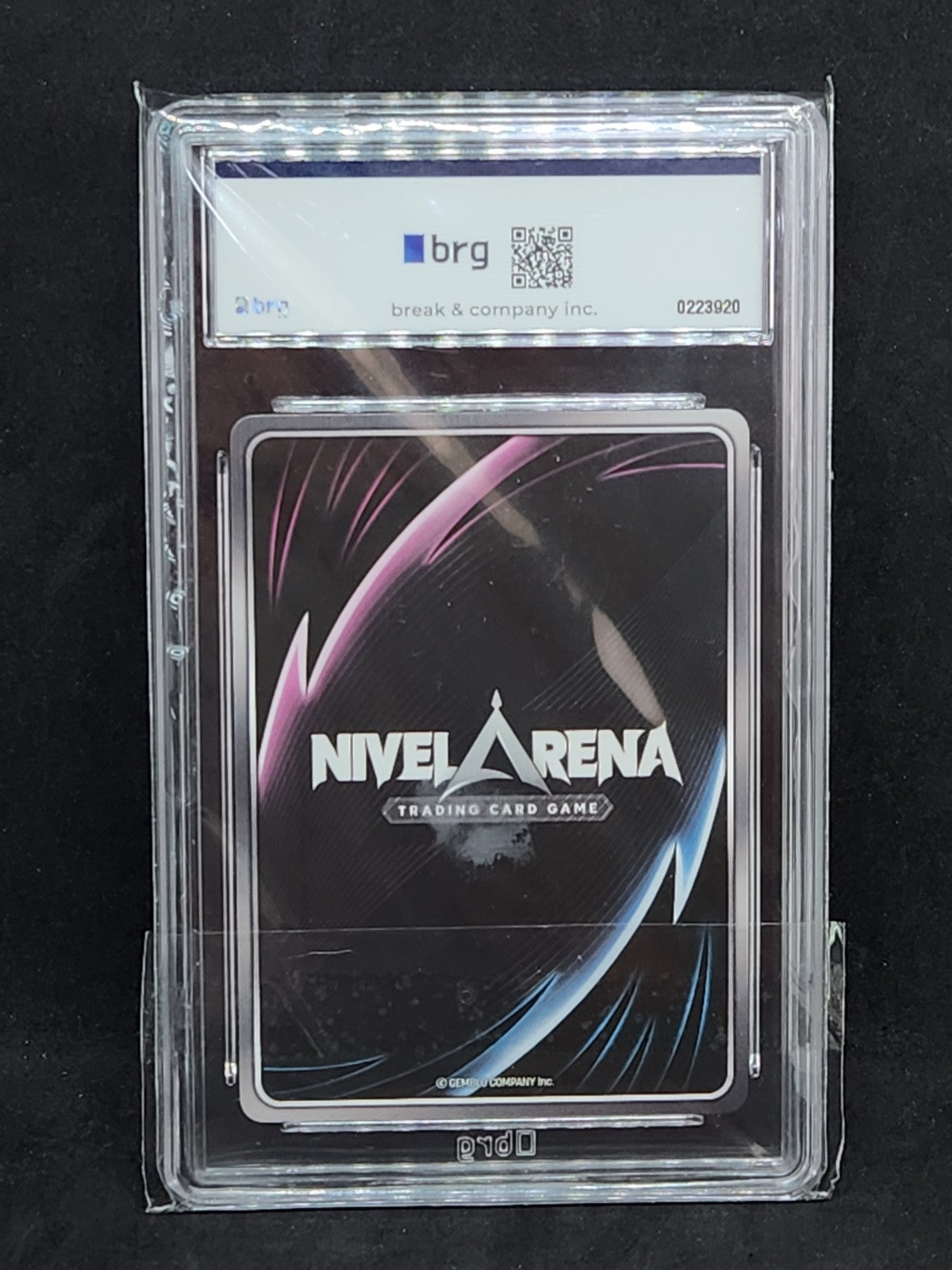 Rapunzel Pure Grace BT02 Graded 9 Nikke Nivel Arena Korean Promo Card