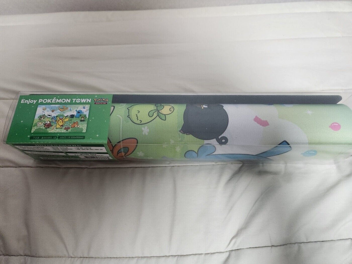 POKEMON TOWN Picnic rubber playmat Pokemon Card Korea Event Exclusive playmat