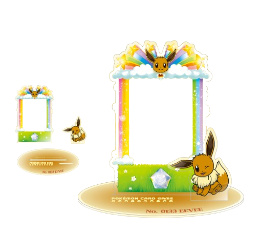 Eevee Evolution Acrylic Display Set Pokémon Promo Stand (9pcs) Korea Exclusvie